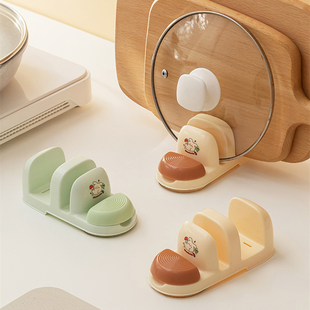 吸盘台面菜板放置架新款厨房置物架案板砧板锅盖架子切菜板支架托