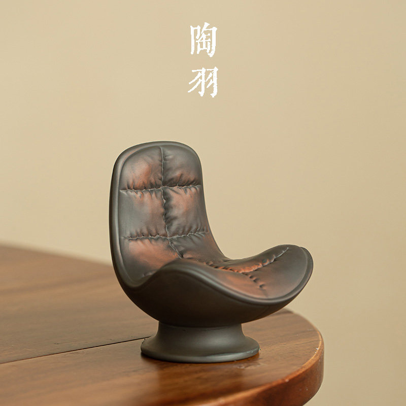紫陶沙发支架摆件茶玩家用