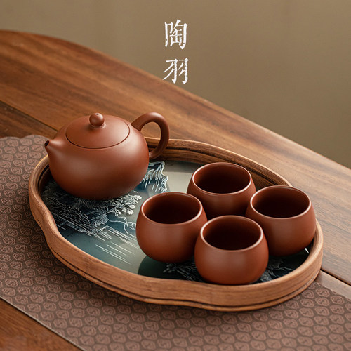 紫砂西施壶家用泡茶壶一壶四杯