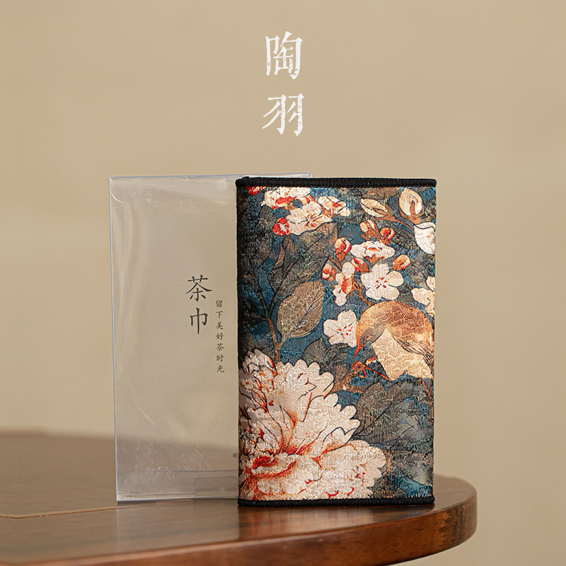 加厚毛绒吸水茶巾功夫茶具配件