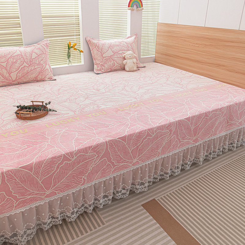 榻榻米床盖牛奶绒大炕盖夹棉炕垫