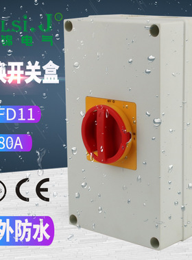 SFD11-80A负荷隔离开关户外防水密封盒负载断路电源切断旋转主控