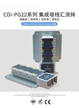 CDi-PG22紧凑型配电箱集成母线汇流排-紫铜排断路器接线排-排骨箱