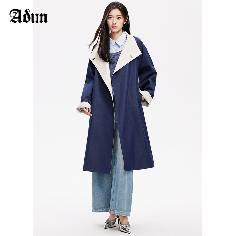 Abun春季新品风衣外套