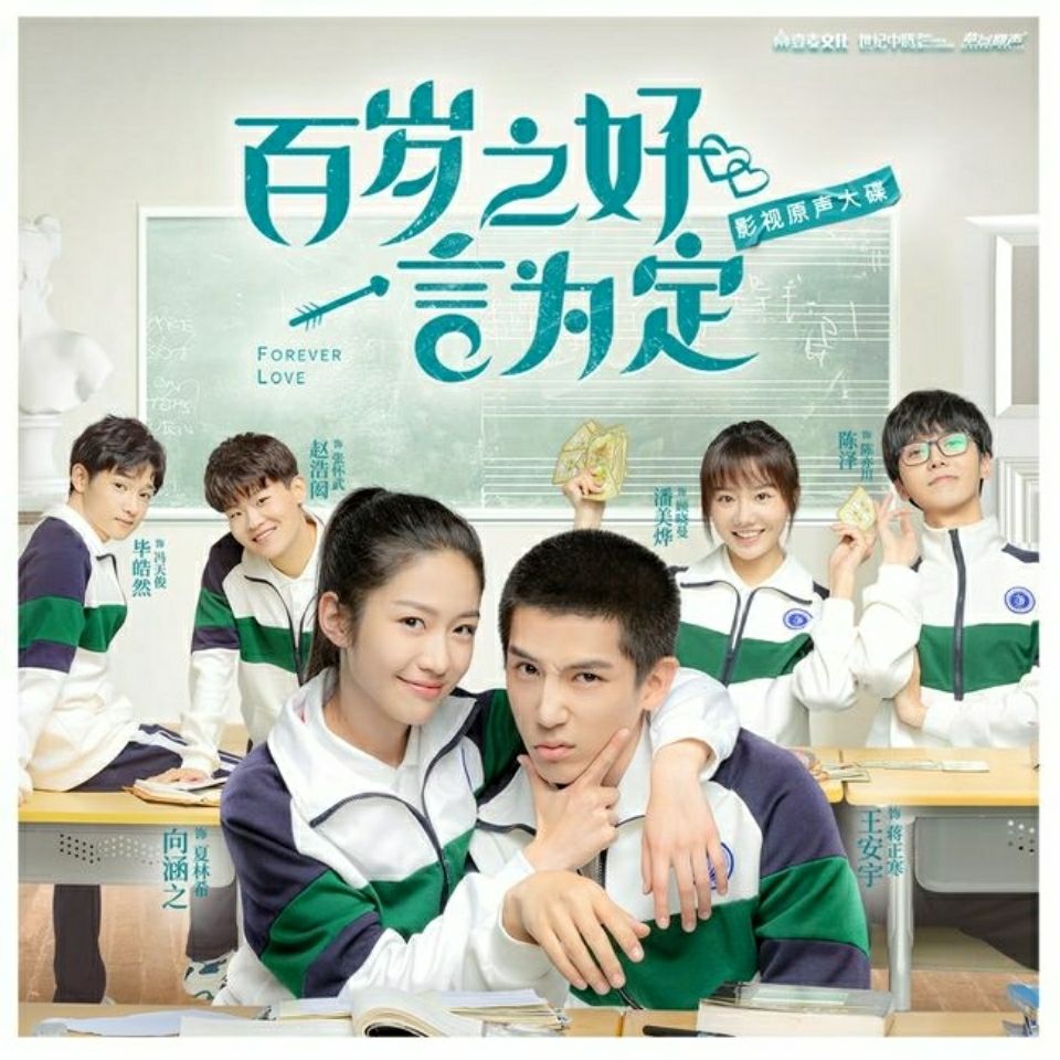 百岁之好赵浩然潘美烨同款校服套装学生运动会班服幼儿园服定制