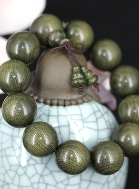 手串民族风乌木佛珠念珠