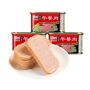 古龙优质午餐肉罐头198g