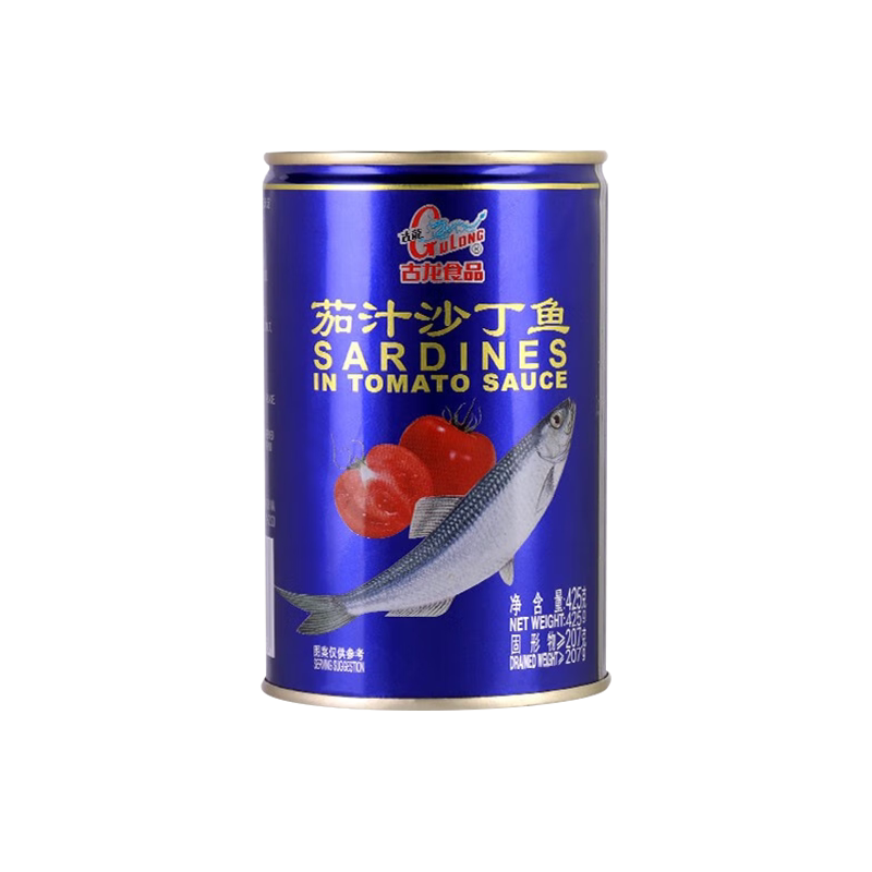 古龙食品茄汁沙丁鱼425g