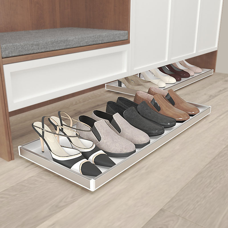 环保万向轮PP托盘中石四周不锈钢