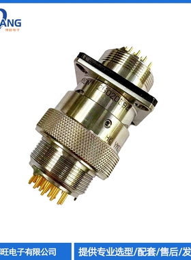 宏控YMG24F19K1P40N圆形电连接器7芯耐腐蚀插头座