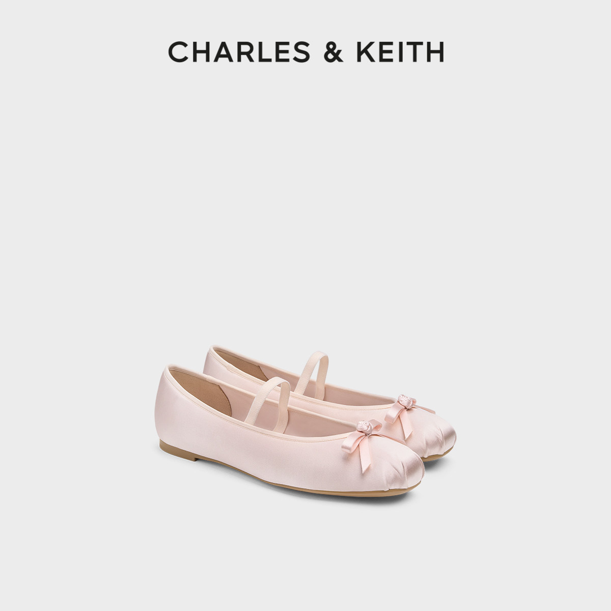 [新年礼物]CHARLES&KEITH女鞋CK1-70381181蝴蝶结玛丽珍芭蕾舞鞋,女鞋,玛丽珍鞋,淘宝优惠券,粉丝福利购,淘宝优惠卷