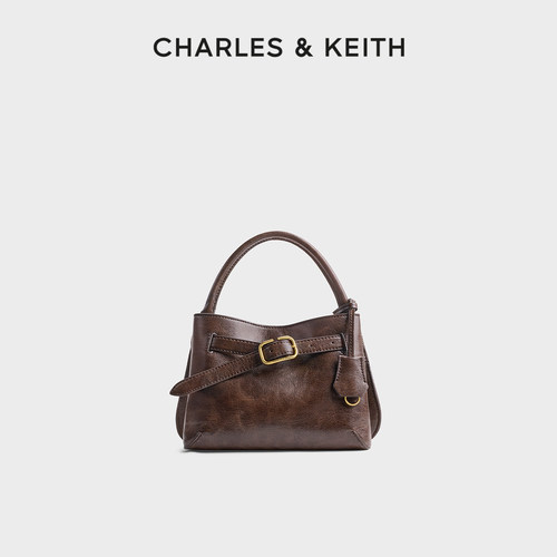 复古做旧手提包CHARLES＆KEITH