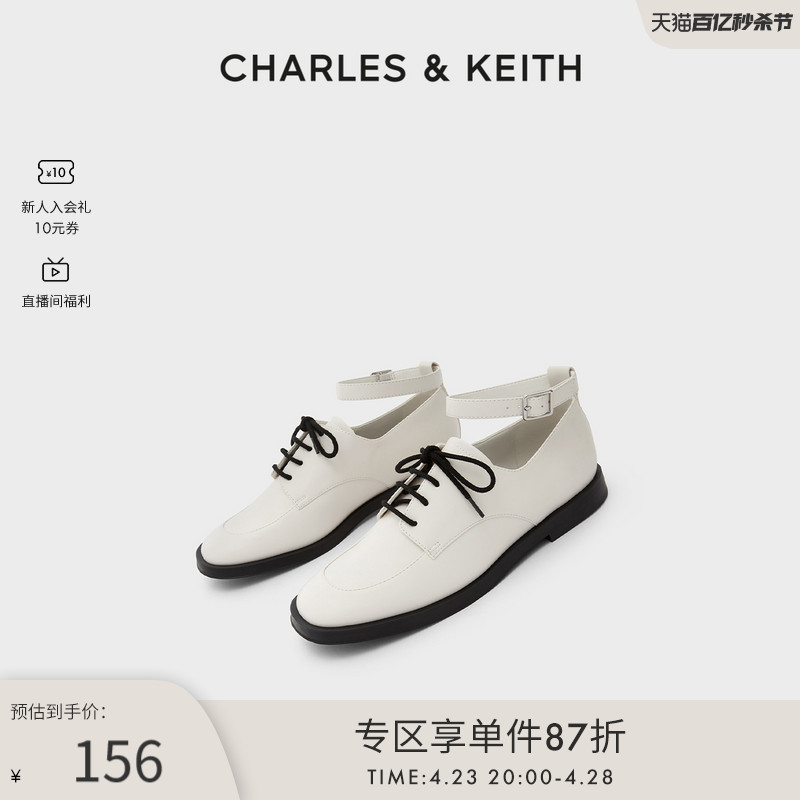 charles＆keith21女士低跟休闲鞋