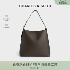 CHARLES＆KEITH秋冬女包CK2-40270966-1大容量子母单肩托特包女包
