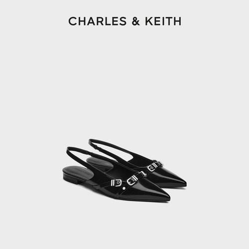 时尚通勤低跟凉鞋CHARLES＆KEITH