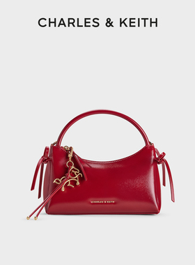 CHARLES&KEITH26春新款CK2-30160255-A新年马年蝴蝶结婚包斜挎包