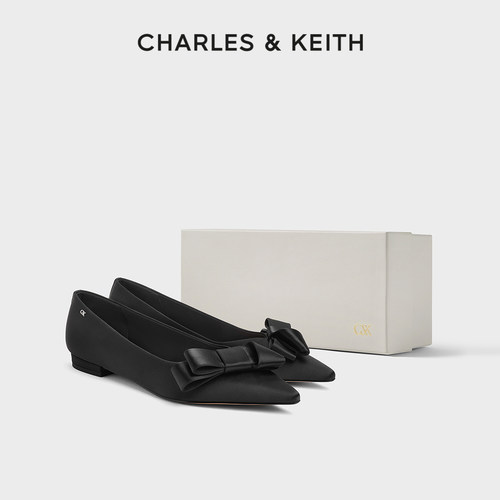 CHARLES＆KEITH时尚蝴蝶结单鞋