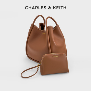 CHARLES＆KEITH女包CK2 大容量子母托特包 30781483女士时尚