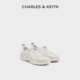 CK1 71960022系带休闲运动鞋 德训鞋 CHARLES&KEITH25冬新款 阿甘鞋