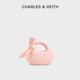 CHARLES&KEITH秋冬女包CK2 30160176 1蝴蝶结手提斜挎尼龙托特包