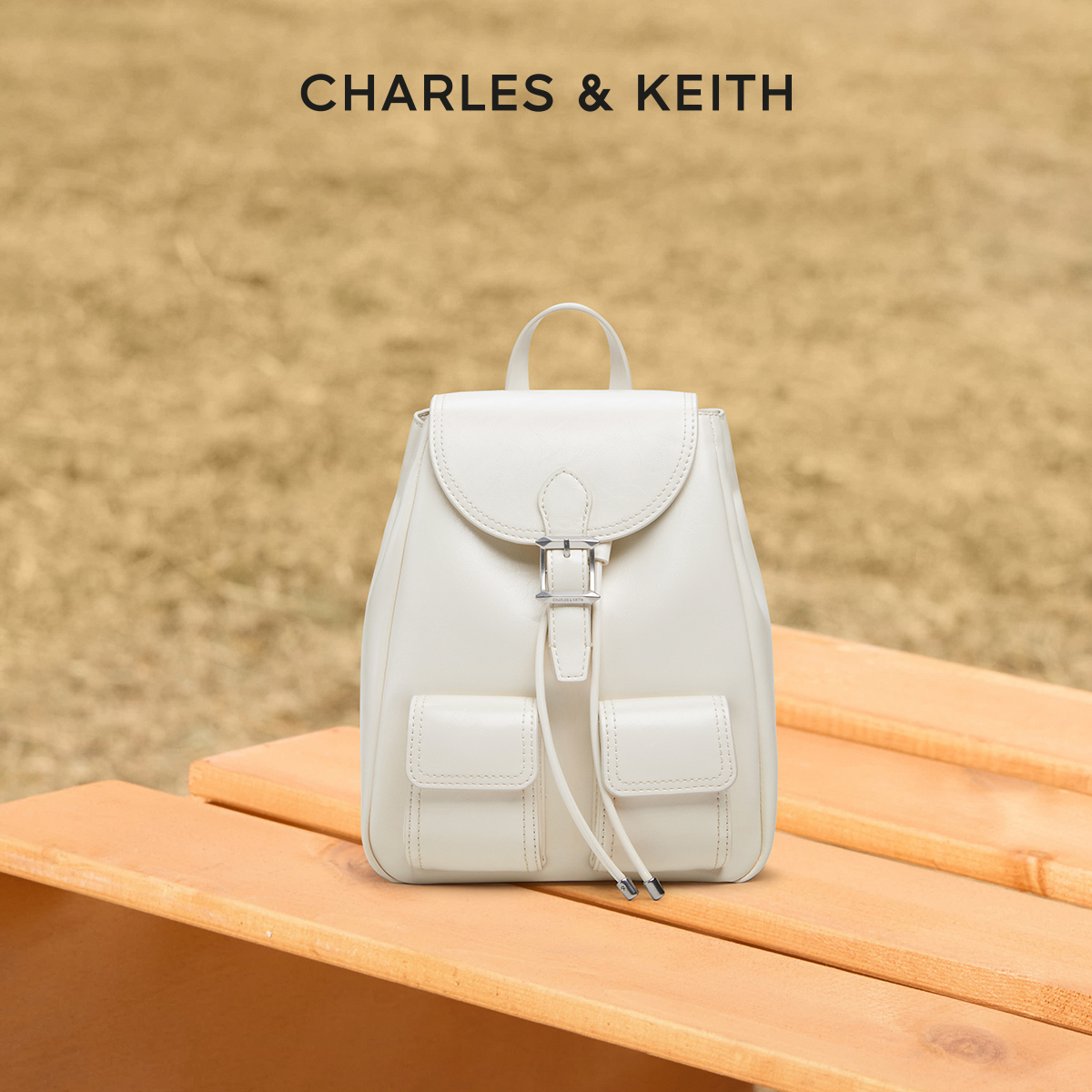 复古油蜡皮 通勤搭配 双肩包