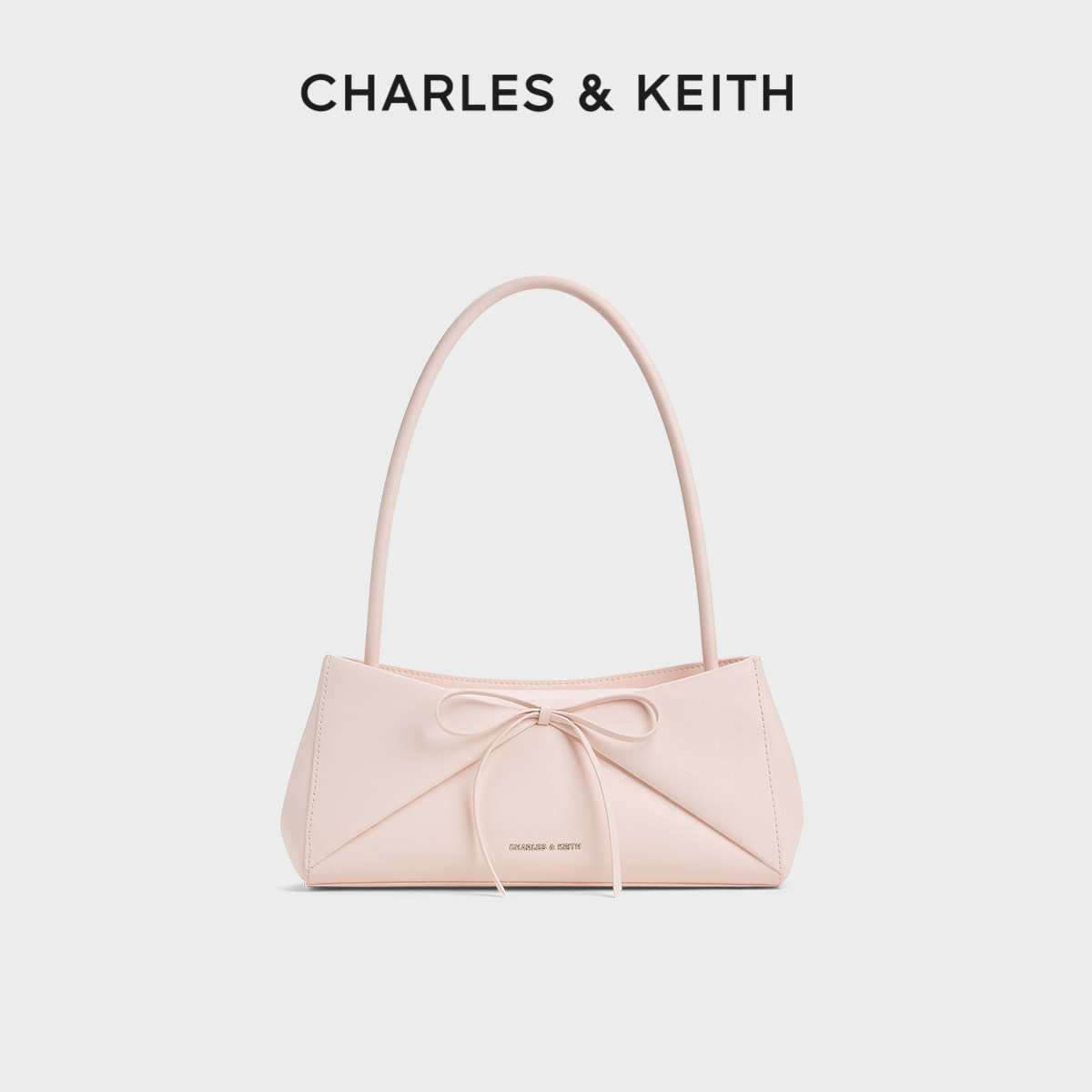 蝴蝶结法棍折纸包CHARLES&KEITH图片