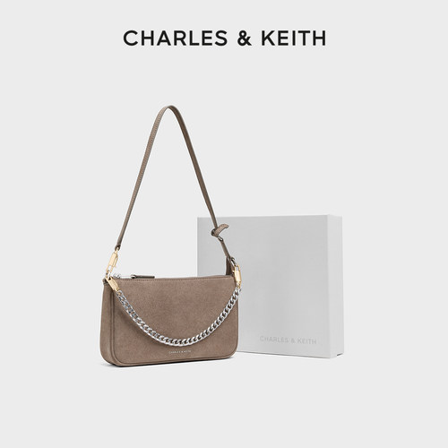 CHARLES＆KEITH时尚链条腋下包