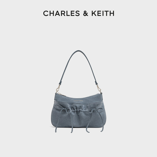 芭蕾蝴蝶结腋下包CHARLES＆KEITH