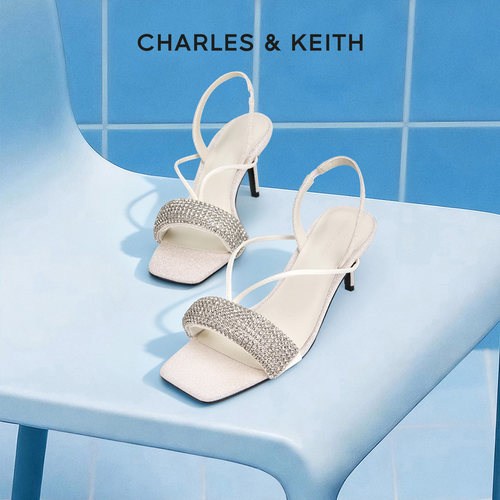 时尚高跟满钻凉鞋CHARLES&KEITH