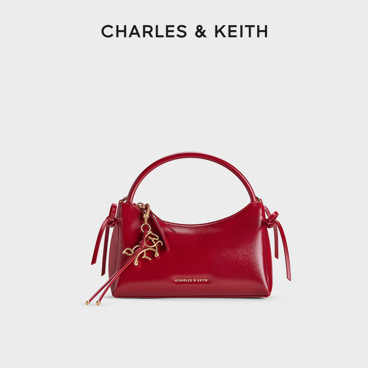 CHARLES&KEITH26春新款CK2-30160255-A新年系列蝴蝶结婚包斜挎包,箱包皮具/热销女包/男包,小方包,淘宝优惠券,粉丝福利购,淘宝优惠卷
