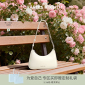 CHARLES&KEITH春季 20271604拉链简约通勤轻便链条腋下包 女包CK2