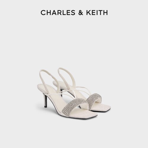 时尚高跟满钻凉鞋CHARLES&KEITH