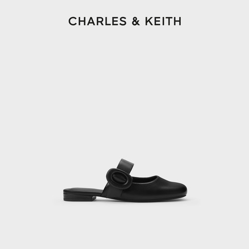 法式穆勒拖 平底设计