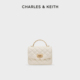 CHARLES&KEITH春季 50701608菱格链条手提斜挎包小方包 女包CK2