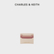 CHARLES&KEITH秋冬女包CK6 50680739 2简约拼色卡包钱包零钱包女