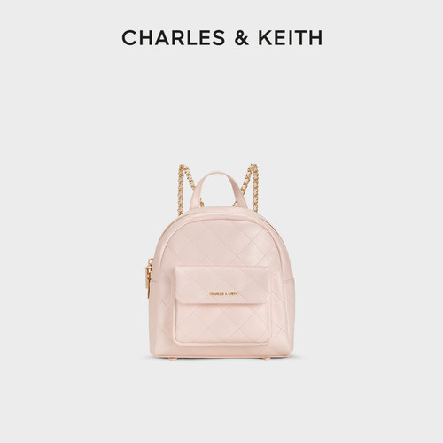 菱格链条双肩包CHARLES&KEITH