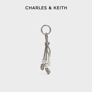 13200002串珠皮质挂绳钥匙扣包挂件 CK8 CHARLES&KEITH25秋季 新款