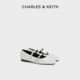 CK1 70381131 1亮片平底浅口玛丽珍鞋 CHARLES&KEITH25秋新款 单鞋