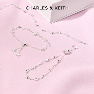 CHARLES&KEITH秋冬配饰CK5 12120398蔚蓝秘境系列可调节设计送礼
