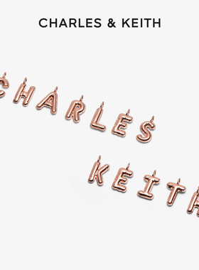 CHARLES&KEITH春季配饰CK5-72120241-A-Z女士个性饰品单字母挂坠