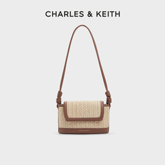 【520礼物】CHARLES&KEITH24夏新款CK2-20271345绳结式腋下帆布包