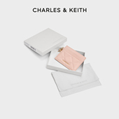 CHARLES&KEITH25冬新款 CK6 50770712爱心蝴蝶结包挂菱格卡包卡夹