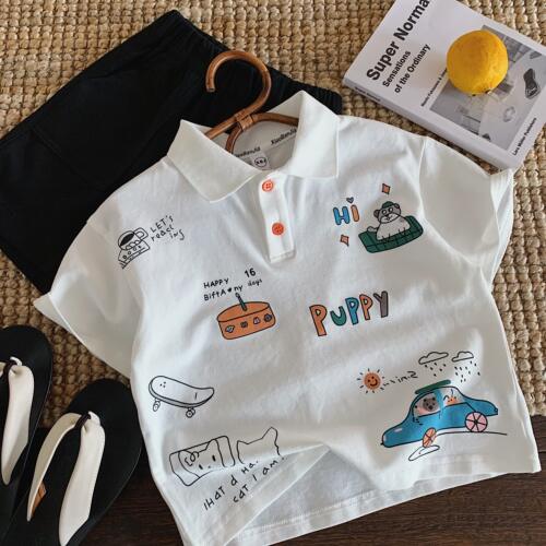 CAMPINGKIDDIE儿童polo衫夏季