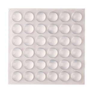 门贴自粘门把手防撞橱柜冰箱门后防磕碰缓冲静音透明防水贴纸墙贴