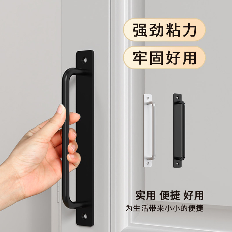 速发衣柜门把奢抽屉通顶橱柜约色轻手美式简黑欧式柜子小拉手