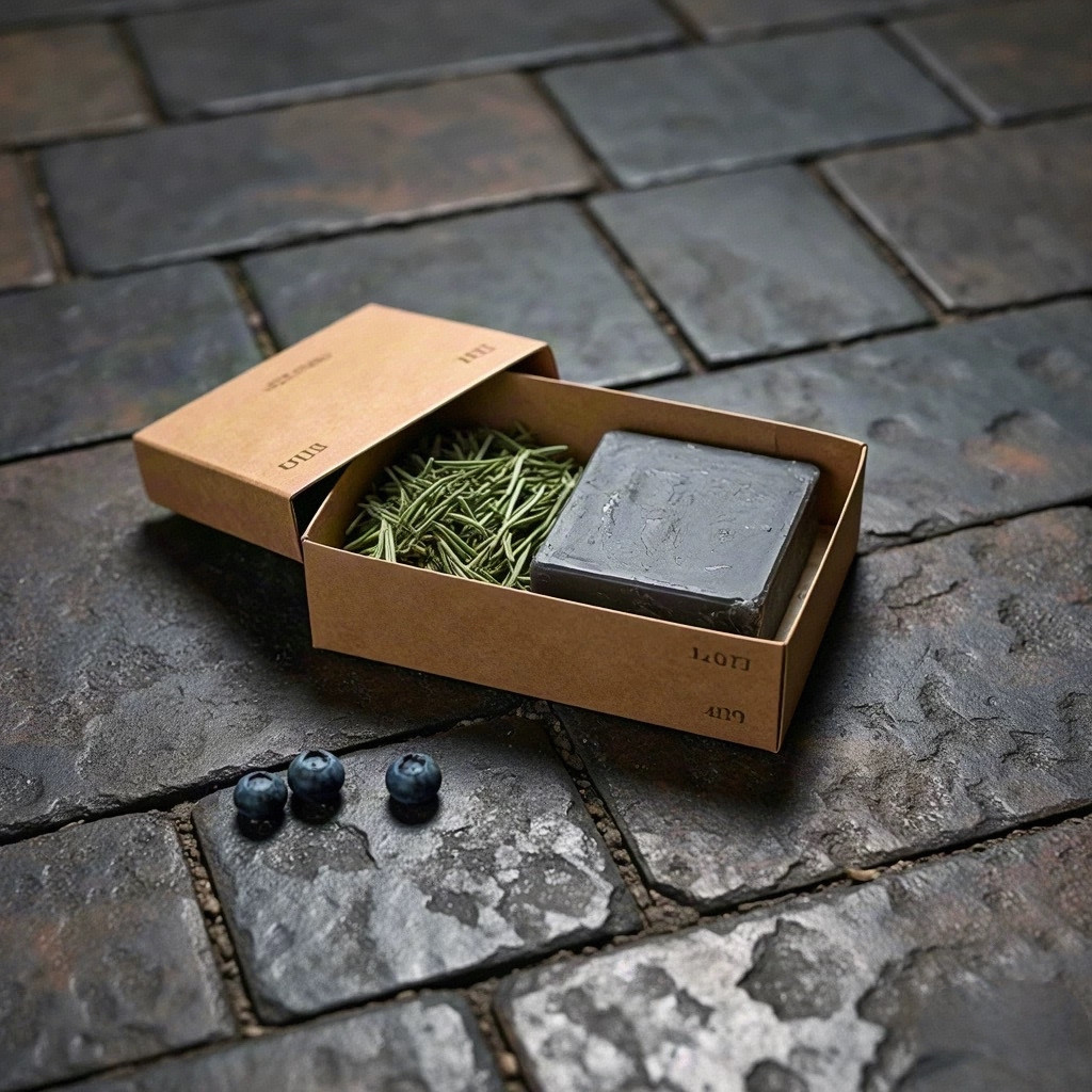 蓝莓迷迭香手工皂ph7婴儿敏感肌专用洗脸皂滋养温和不刺激洁面皂