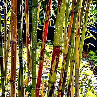 花斑竹苗筠竹云竹苗梅妃竹风水景观赏庭院室外篱笆名贵风景竹子树