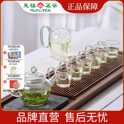 天福彼物24年新款玻璃星辰壶组