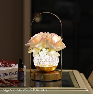 创意精致高档的小众高级感手提香薰台灯女生生日礼物送闺蜜实用