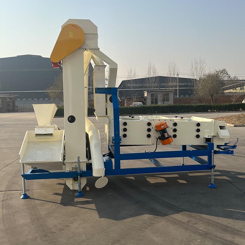 5XZC-3A风筛清选机带玉米脱粒玉米小麦种子粮食筛选设备
